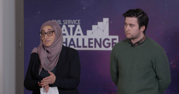 Photo of Civil Service Data Challenge participants 