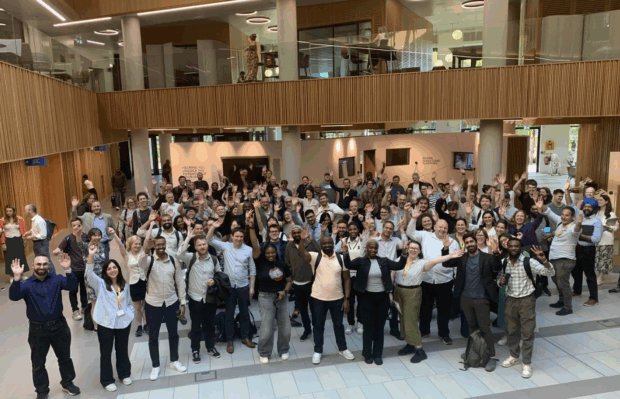 Attendees of the Local Government Innovation Hackathon.